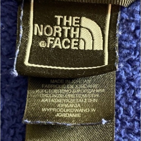 The North Face vivid Royal Blue Fleece Flash dry Jacket Size XS - Picture 3 of 9